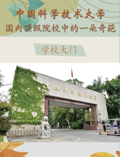 中科大:中国顶尖学府中的独特存在 